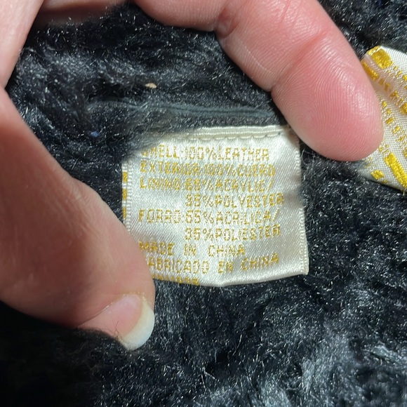 Christie and Jill leather vest size large - Picture 4 of 4